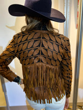 Load image into Gallery viewer, Leaf Fringed Short Jacket
