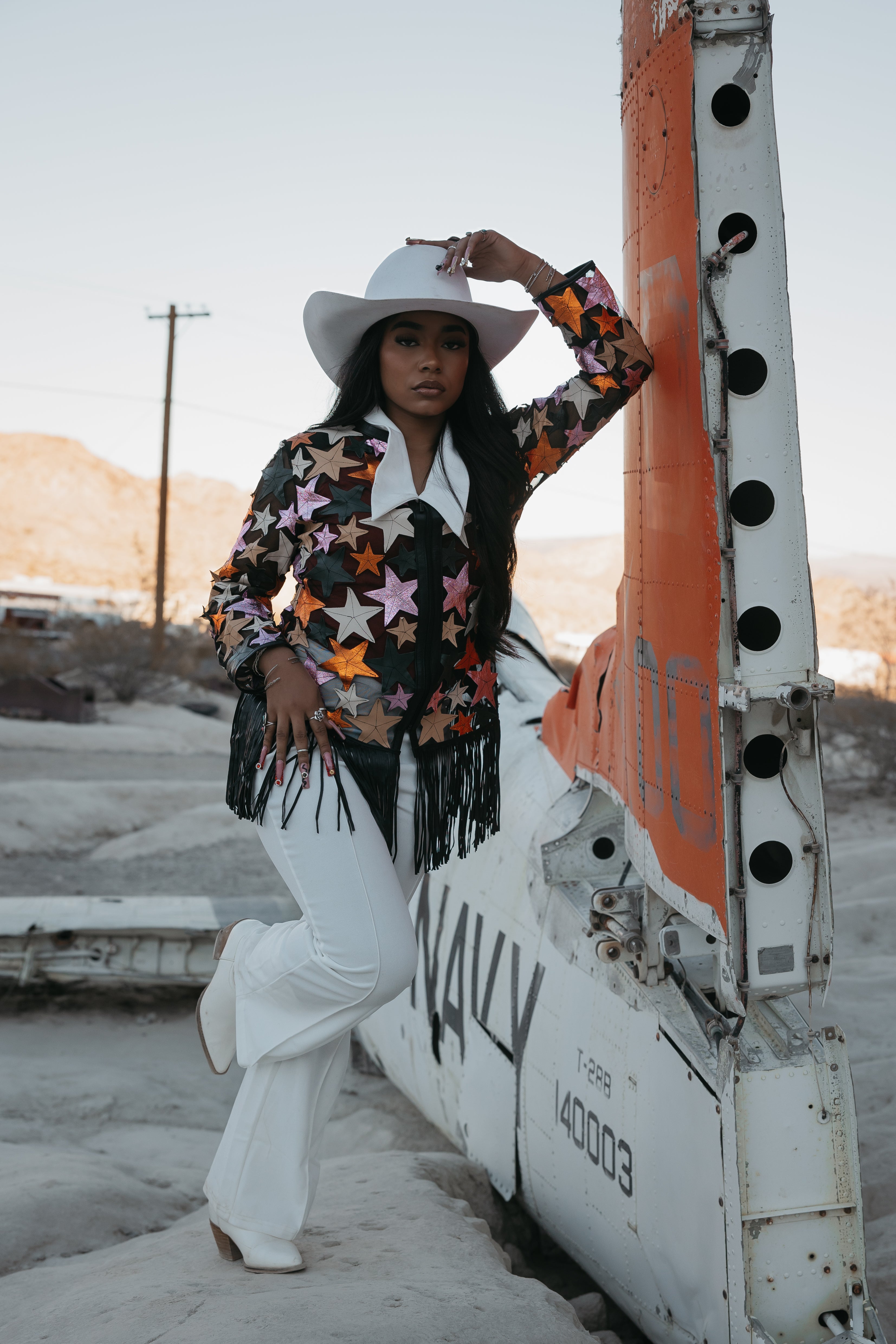 The Multi-Western Metallic Star Jacket