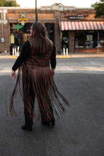 Load image into Gallery viewer, The Daisy Whip fringe Vest
