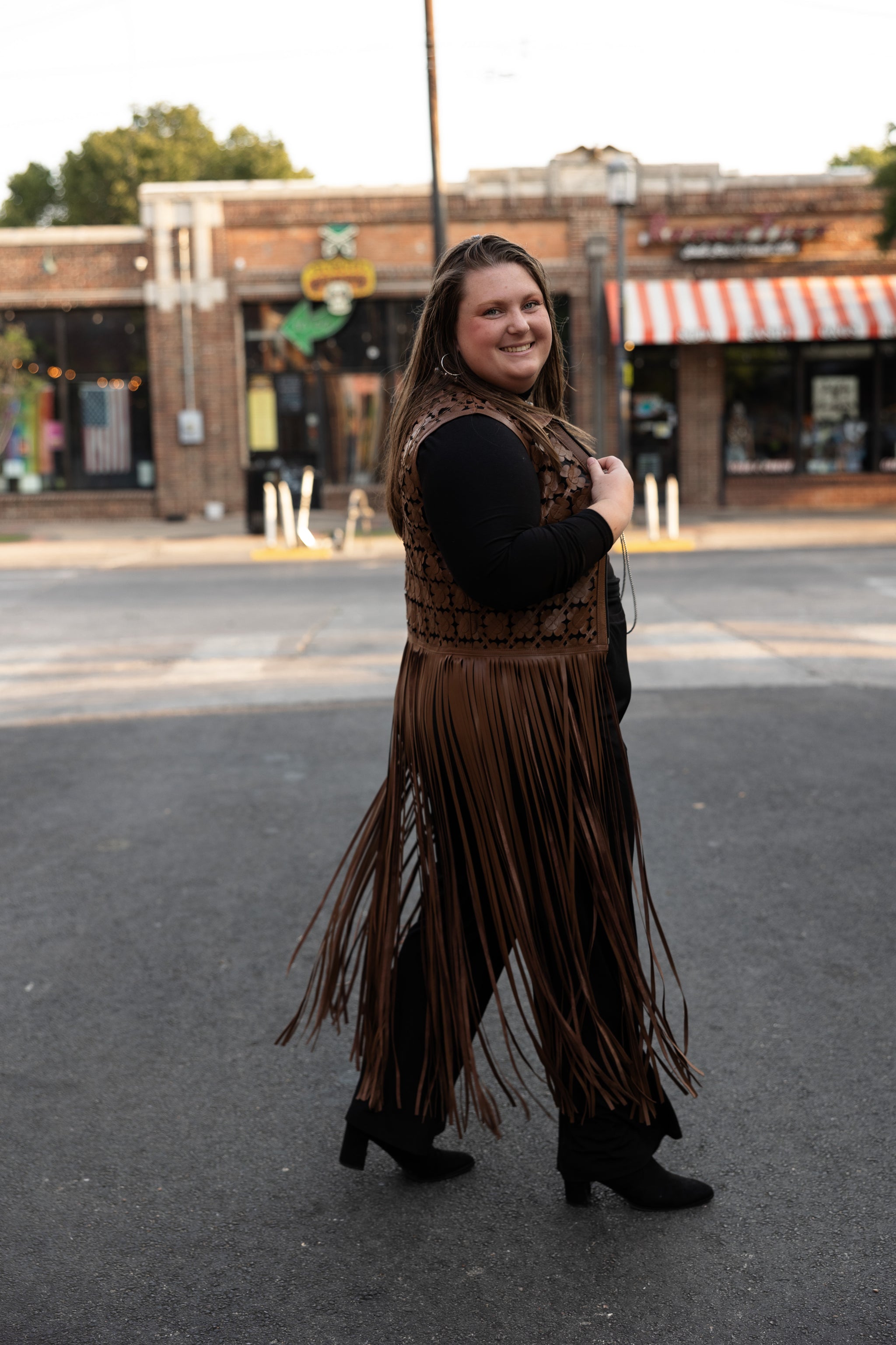 トップス NINE Fringe leather vest Amazon.com: Generic Askedwayu Womens Fringe Vest 70S Hippie