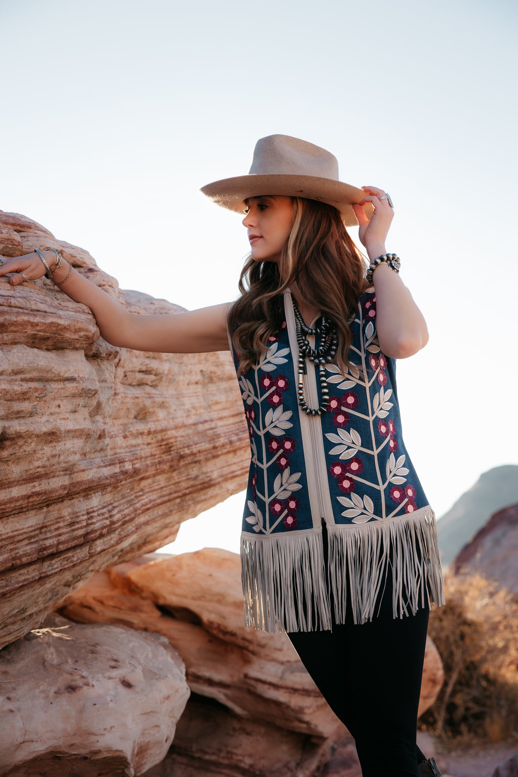 The Thorned Blossom Vest