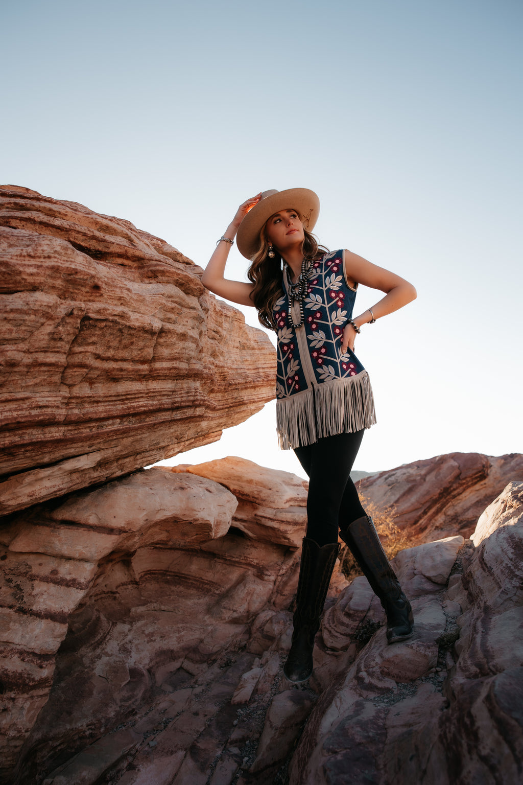 The Thorned Blossom Vest