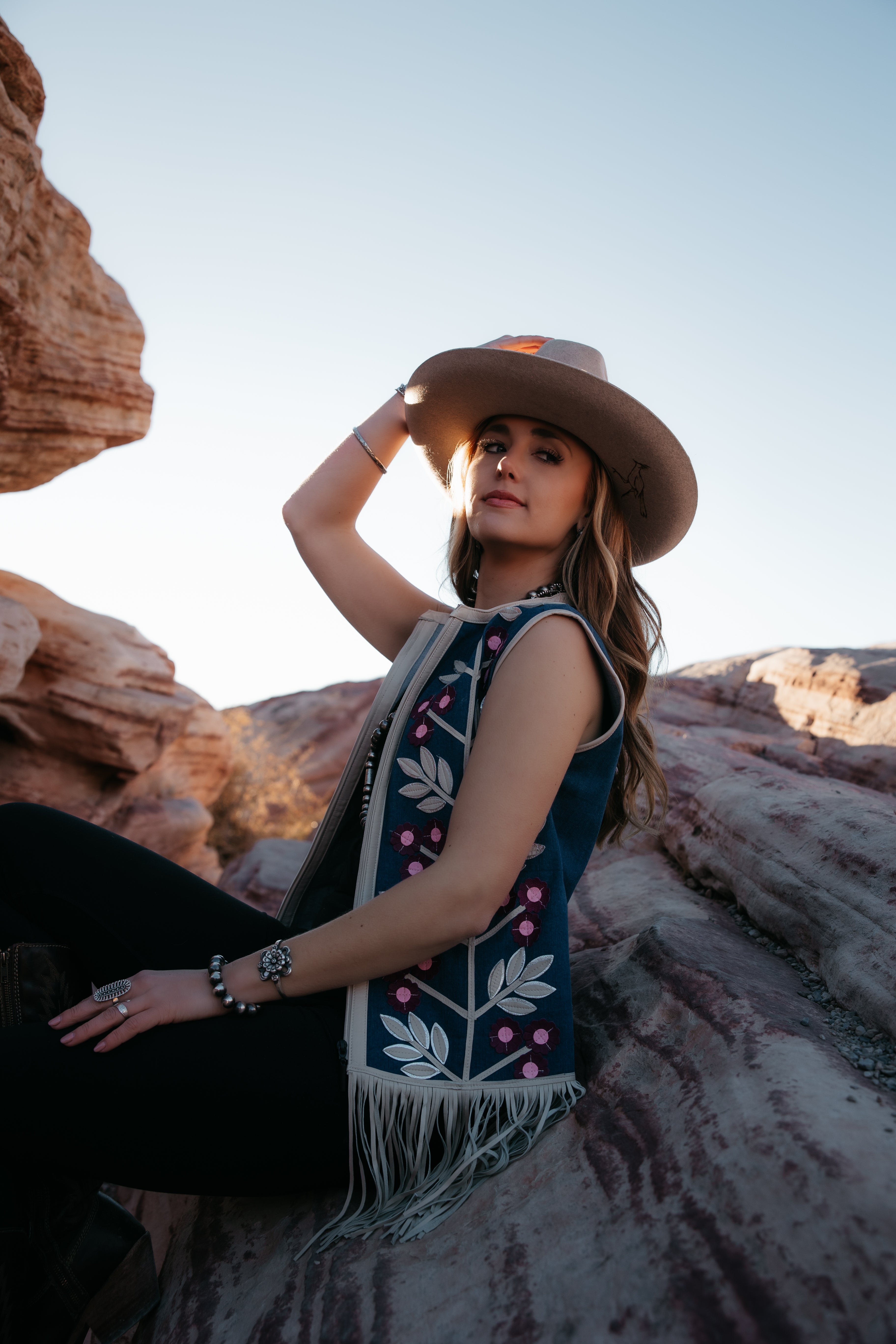 The Thorned Blossom Vest
