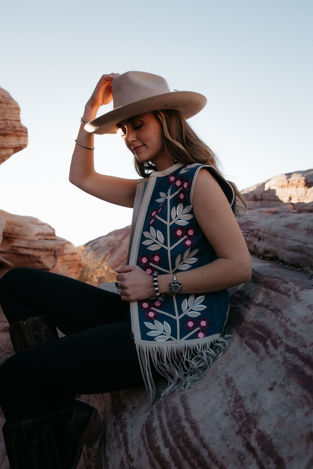The Thorned Blossom Vest