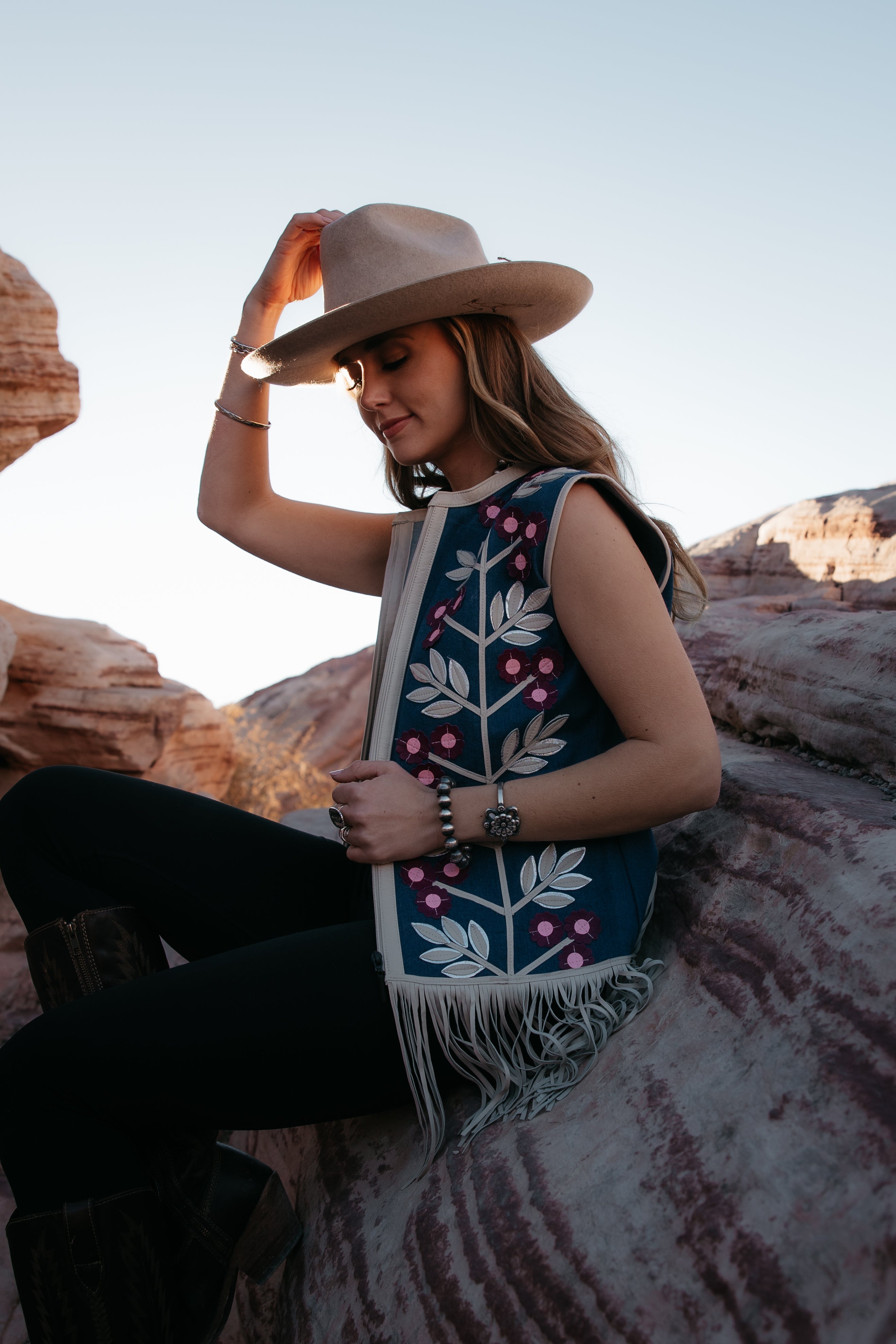 The Thorned Blossom Vest