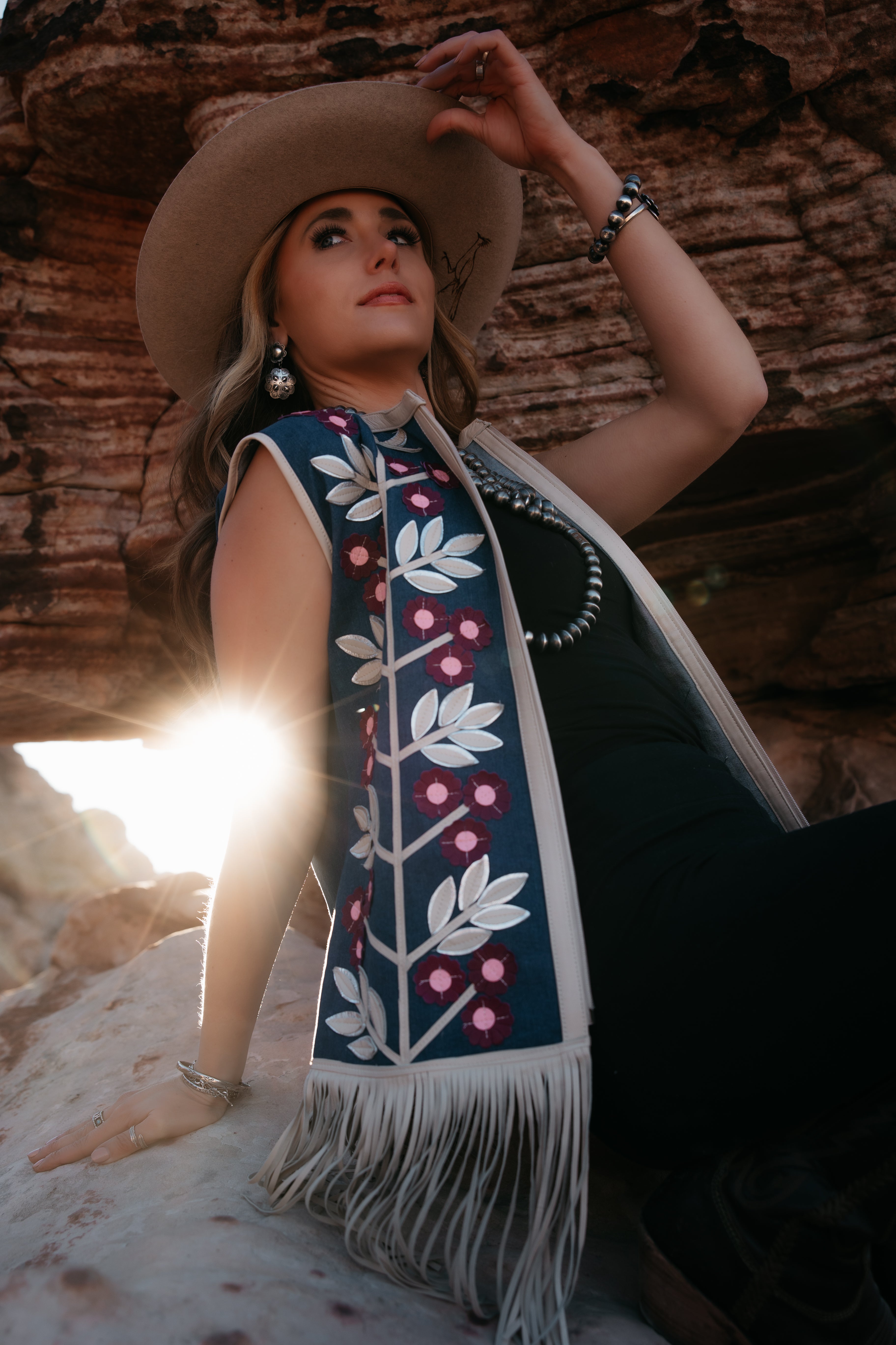 The Thorned Blossom Vest