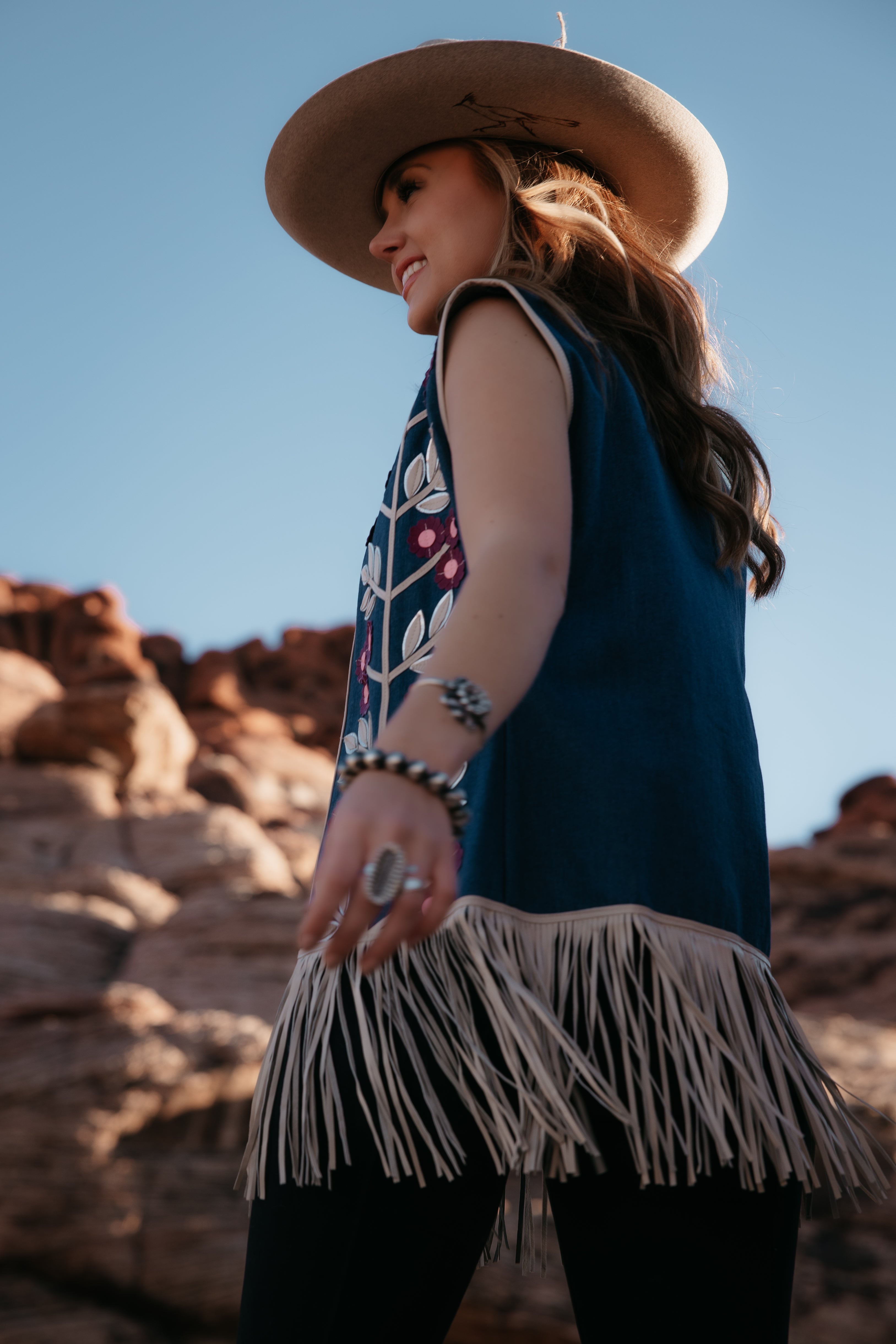 The Thorned Blossom Vest