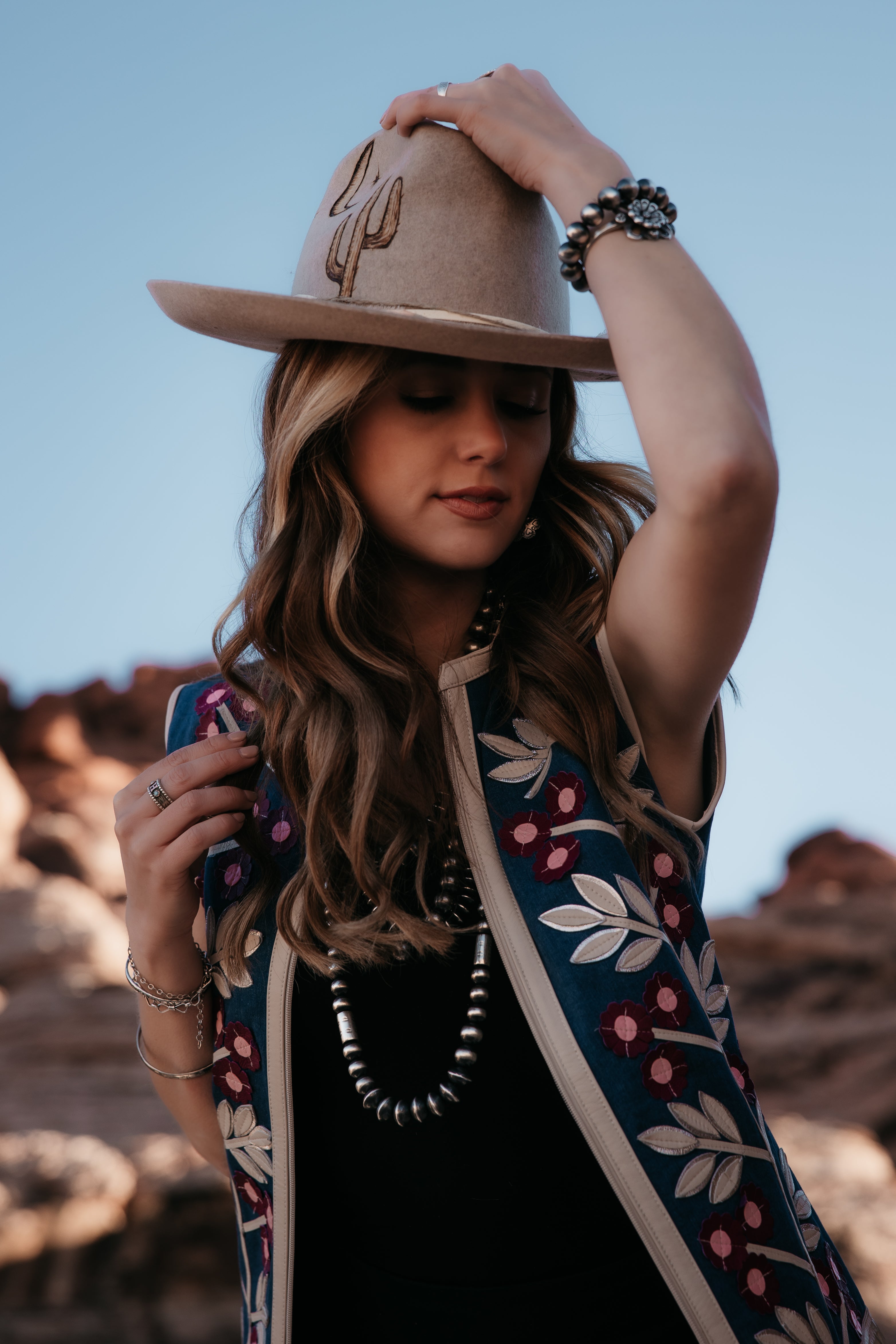 The Thorned Blossom Vest