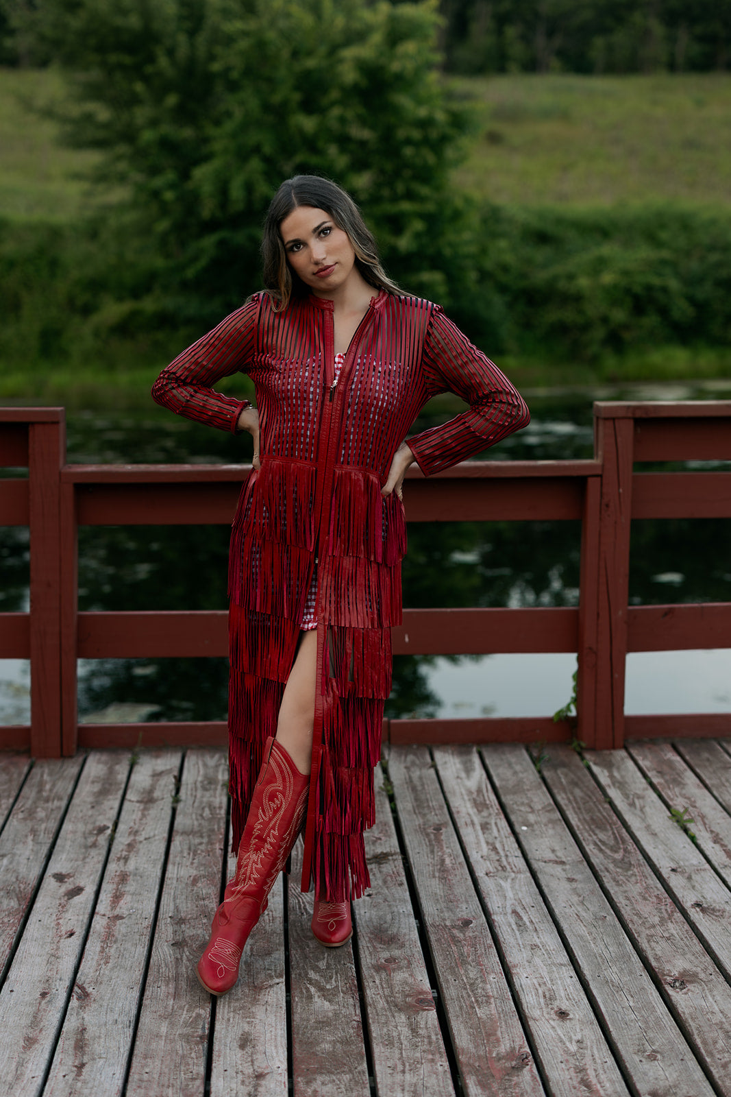 Dakota Fringe Duster – Dakota West Leather