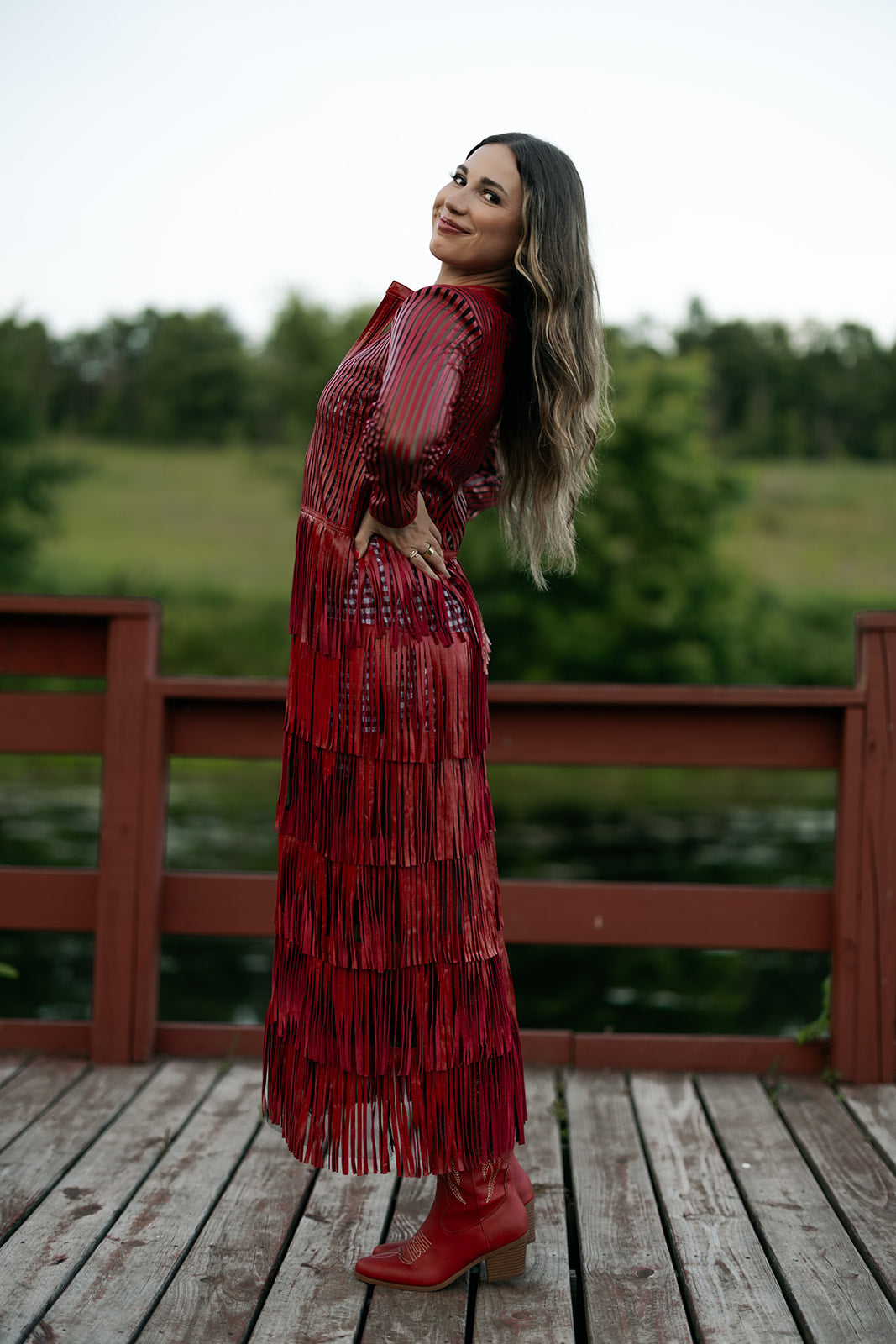 Dakota Fringe Duster – Dakota West Leather