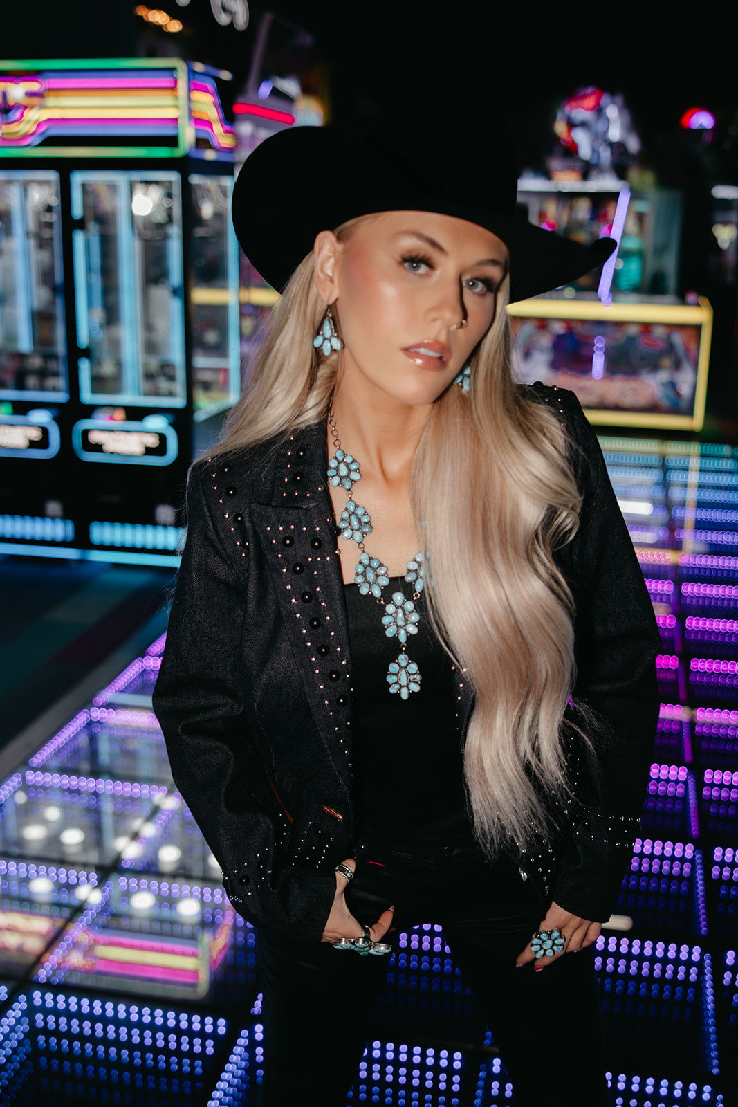 The Roberta Denim Blazer