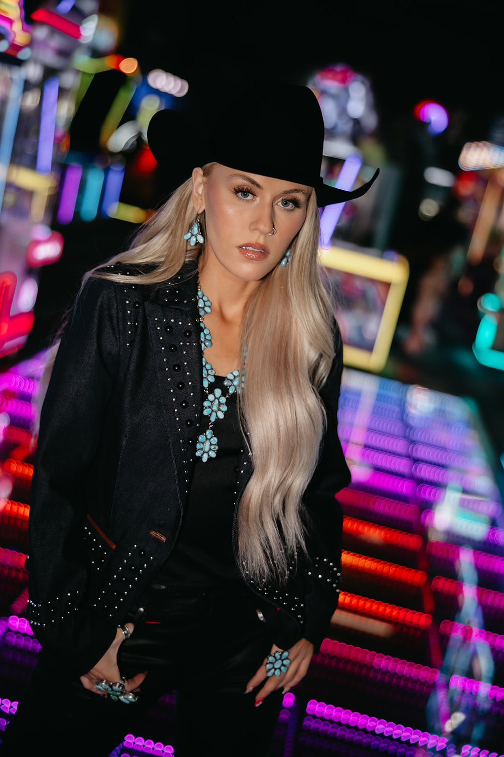 The Roberta Denim Blazer