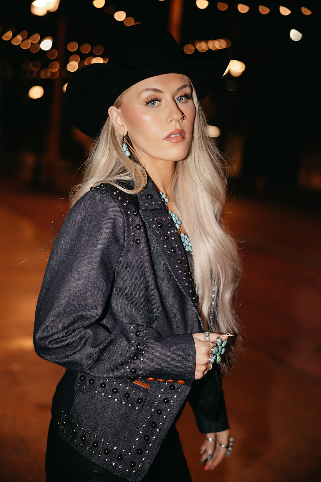 The Roberta Denim Blazer