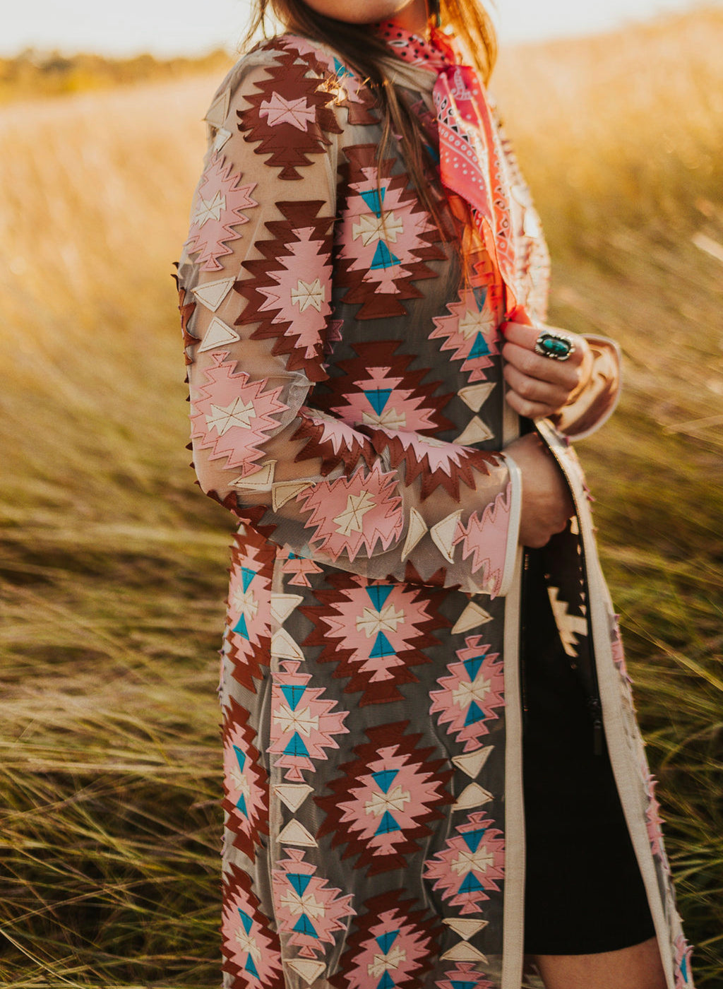 The Pastel Aztec Dreams Jacket