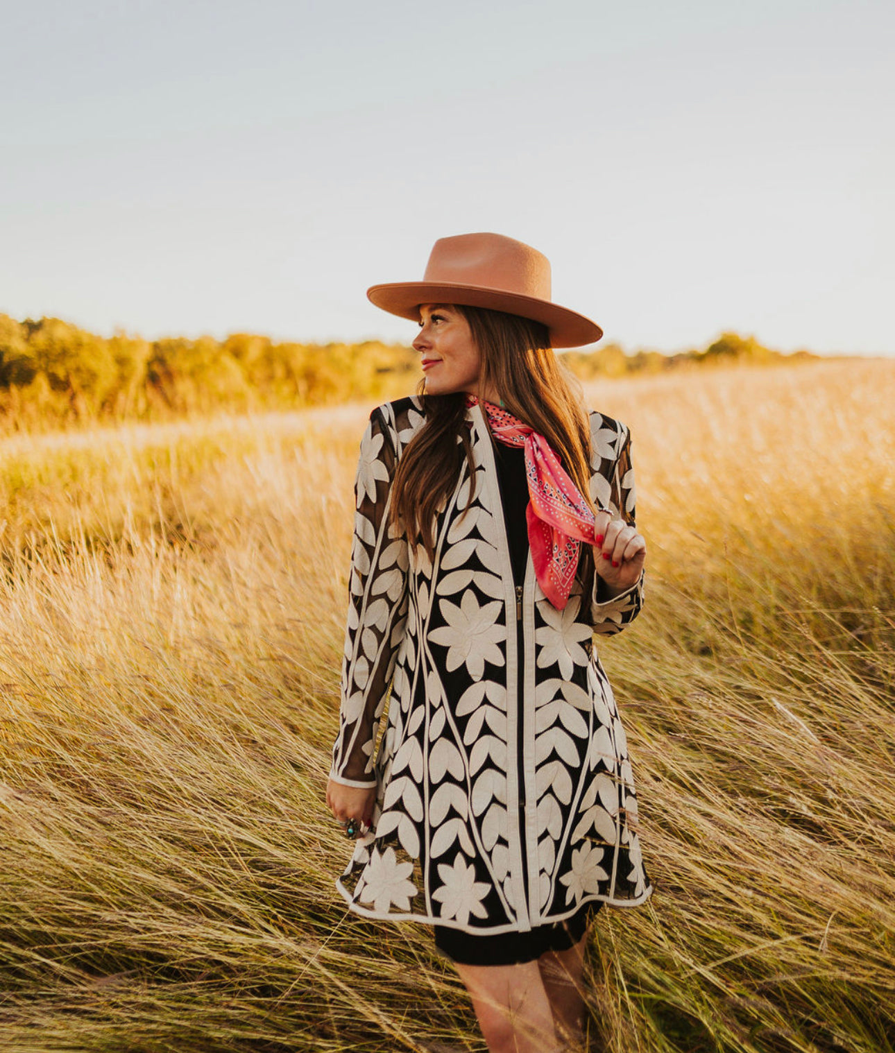 The Leather Petals Jacket