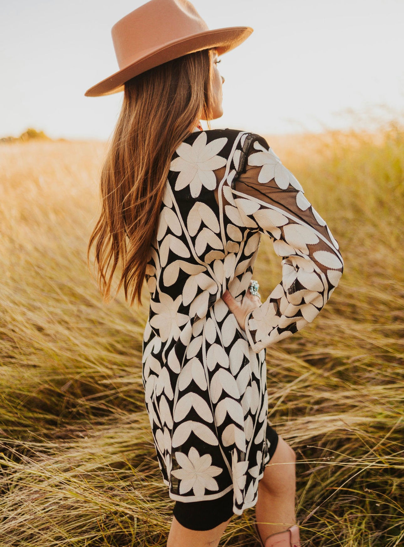 The Leather Petals Jacket