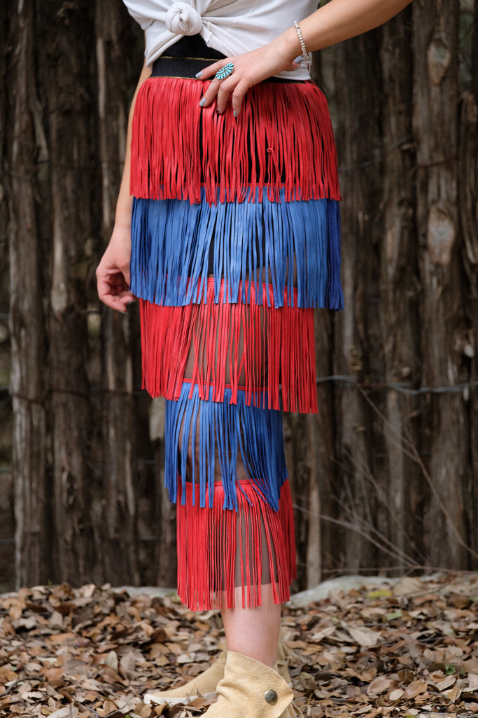 Reno Fringe Skirt