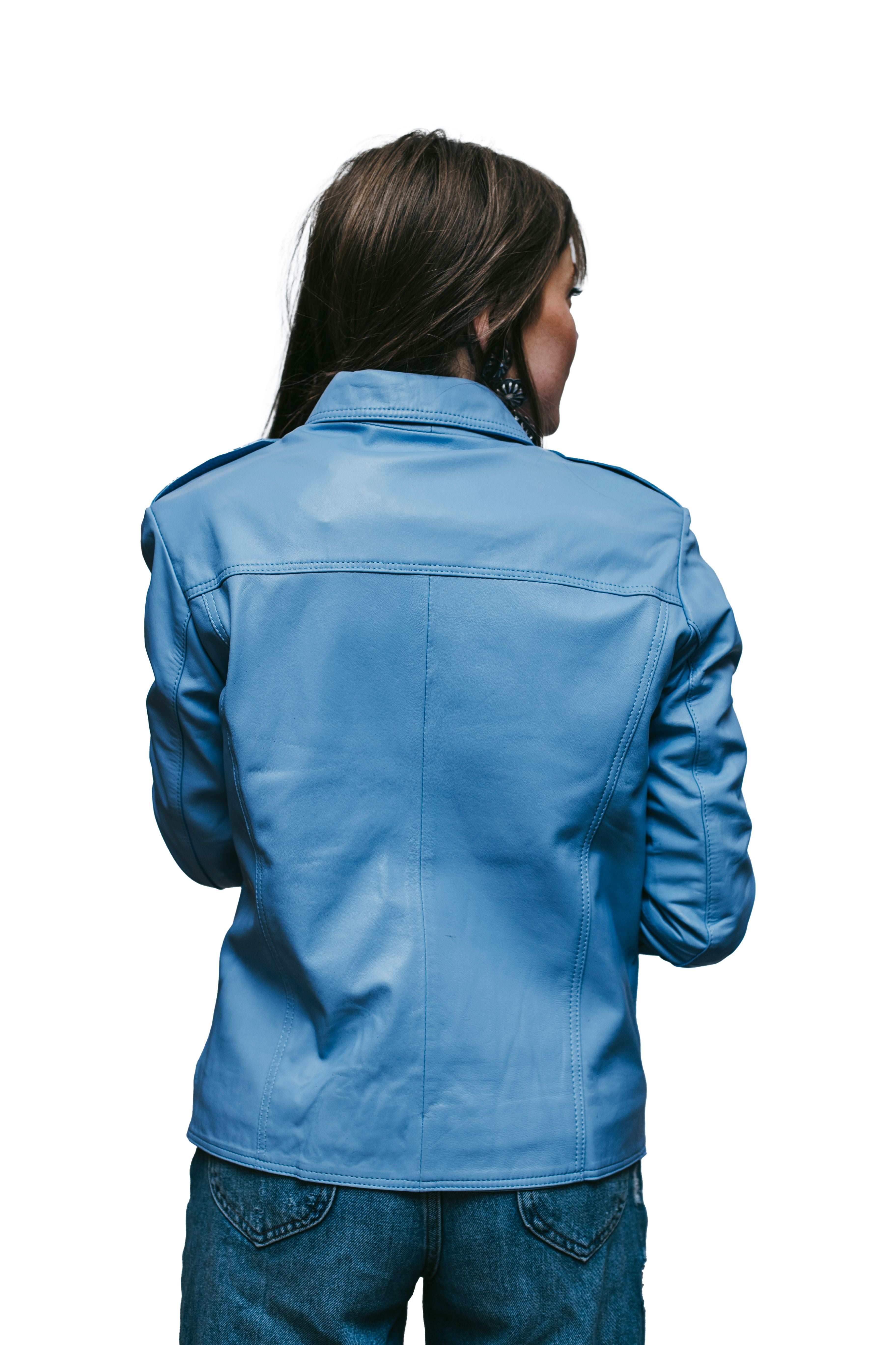 Side Zip Moto Jacket