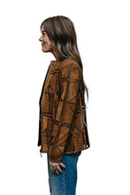 Load image into Gallery viewer, The Turquoise Two Tone Jacket

