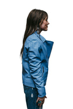 Load image into Gallery viewer, Side Zip Moto Jacket
